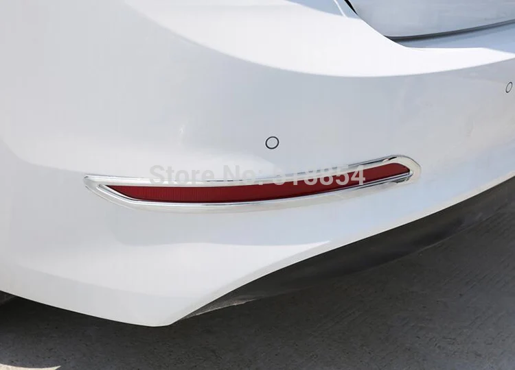 Хромированная Хвостовая лампа заднего противотуманного фонаря накладка ободок