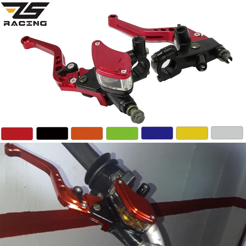 

ZS Racing 22mm Adjustable Handle Hydraulic clutch Brake Pump Master Cylinder Motorcycle Racing Universal For BMW Honda Yamaha