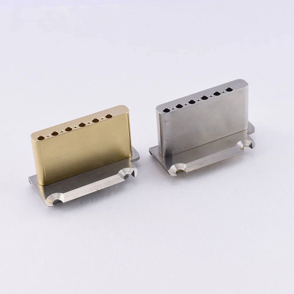 【Made in Japan】Super Quality 2 Points Tremolo System Bridge With Stainless Steel / Brass Saddle Block enlarge