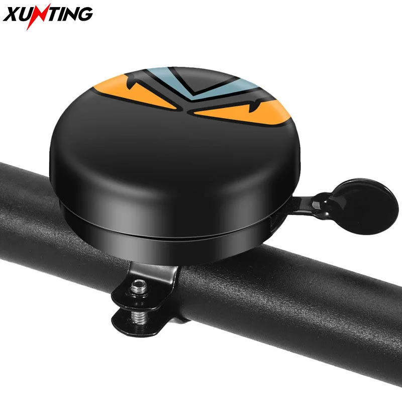 Звонок велосипедный Xunting сигнал MTB для безопасной езды, милый металлический кольцо на руль из алюминиевого сплава, аксессуары для велоспорта - изображение