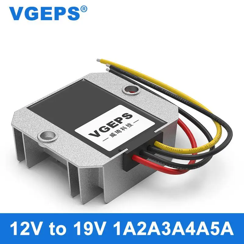 

12V to 19V DC boost module 12V to 19V car converter 12V to 19V variable voltage regulated power supply