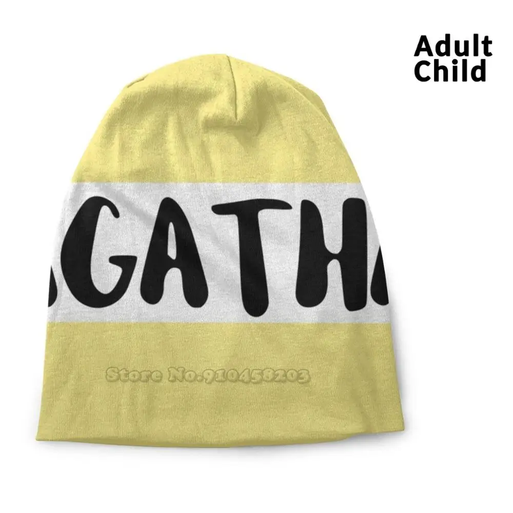 (Желтый) шапка Agatha в стиле хип хоп Повседневная вязаная из полиэстера имена Alana