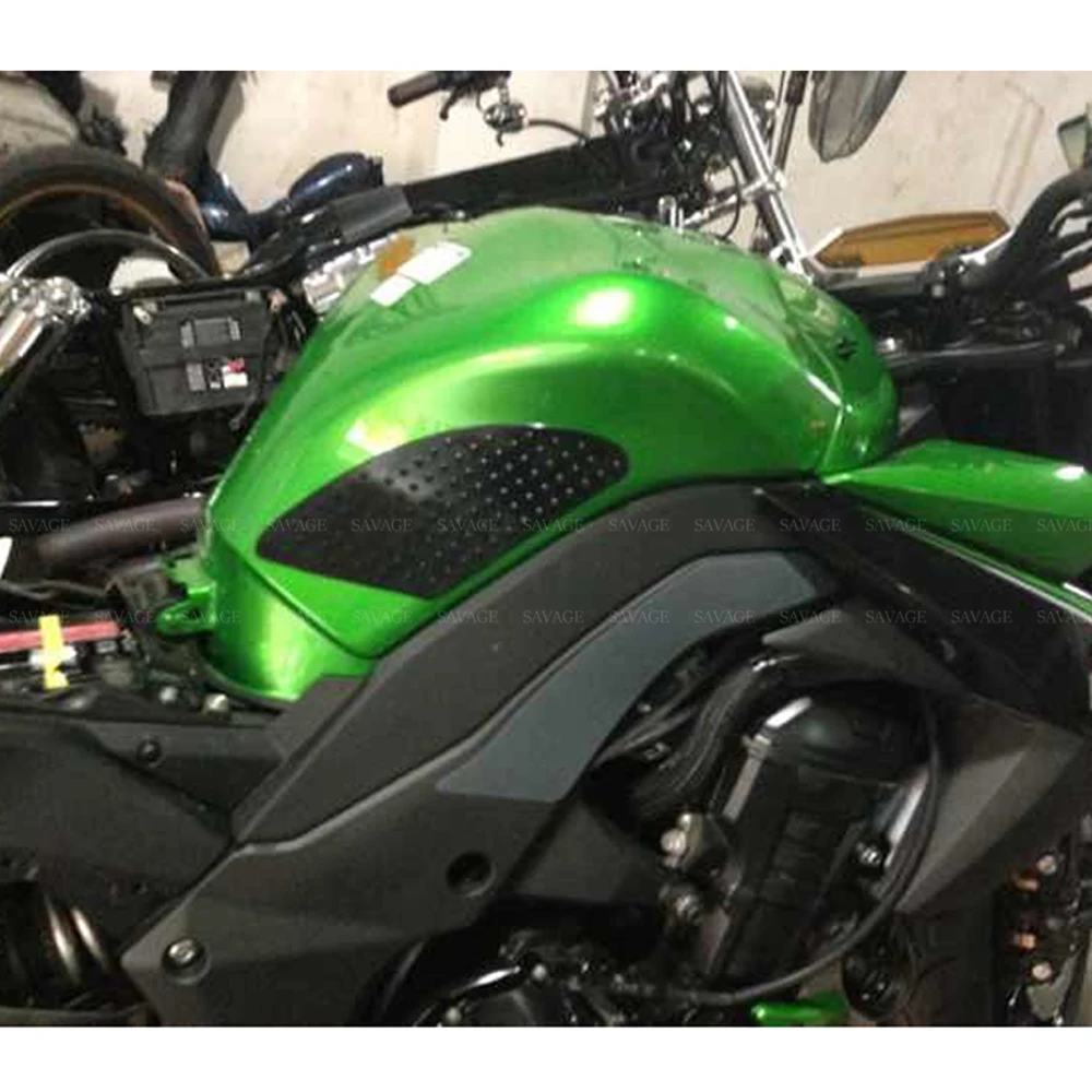 Для KAWASAKI Z750 Z1000 2007 2008 2009 Мотоцикл Танк тяга Подушка Нескользящая наклейка сторона