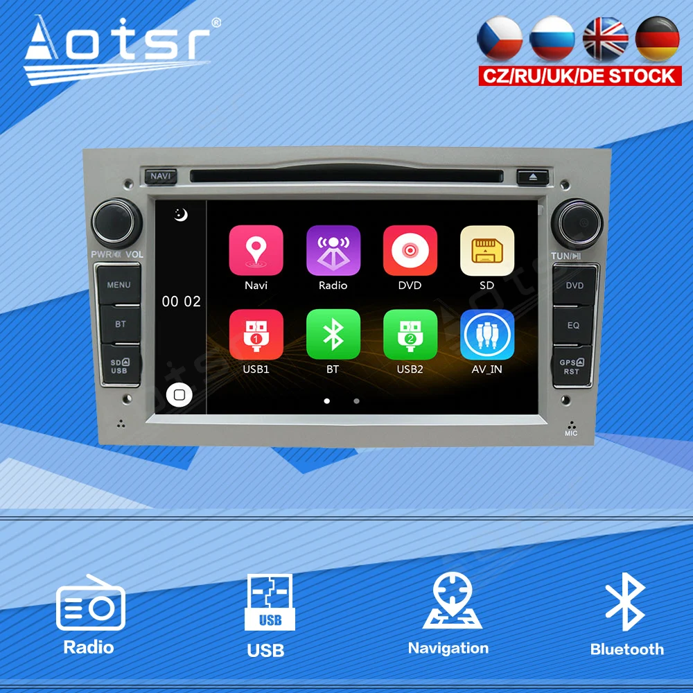 

For Opel ASTRA VECTRA ZAFIRA Car Radio Multimedia Player Stereo Audio Navi GPS 2 din Head Unit Vertical Touch Screen Windows Ce