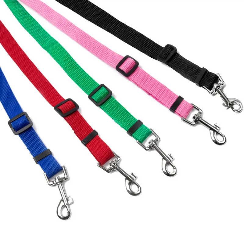 Поводок для собак имитация нейлона Регулируемая Веревка пряжка Тяговая веревка