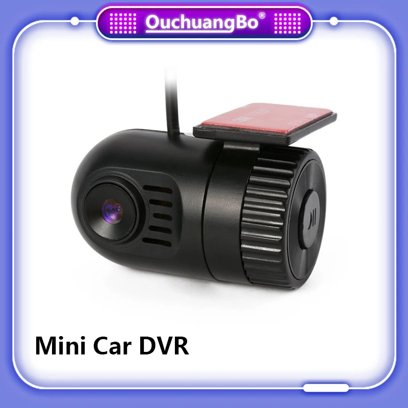 

ouchuangbo Mini Car DVR Camera dash cam Video AV RCA input recorder night vision HD 1280P front camera dash cam security system