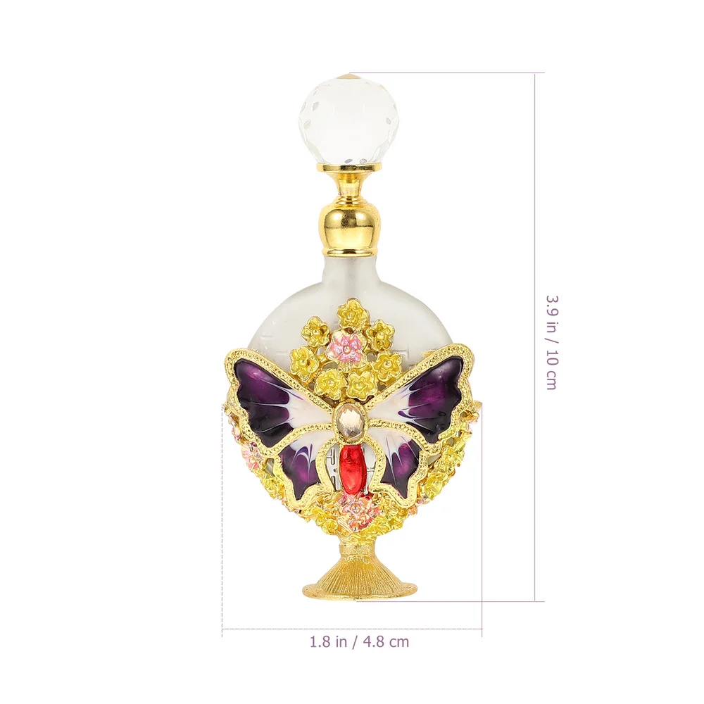

1Pc 8ml Creative Empty Glass Perfume Bottle Fashion Glass Essential Oil Bottle