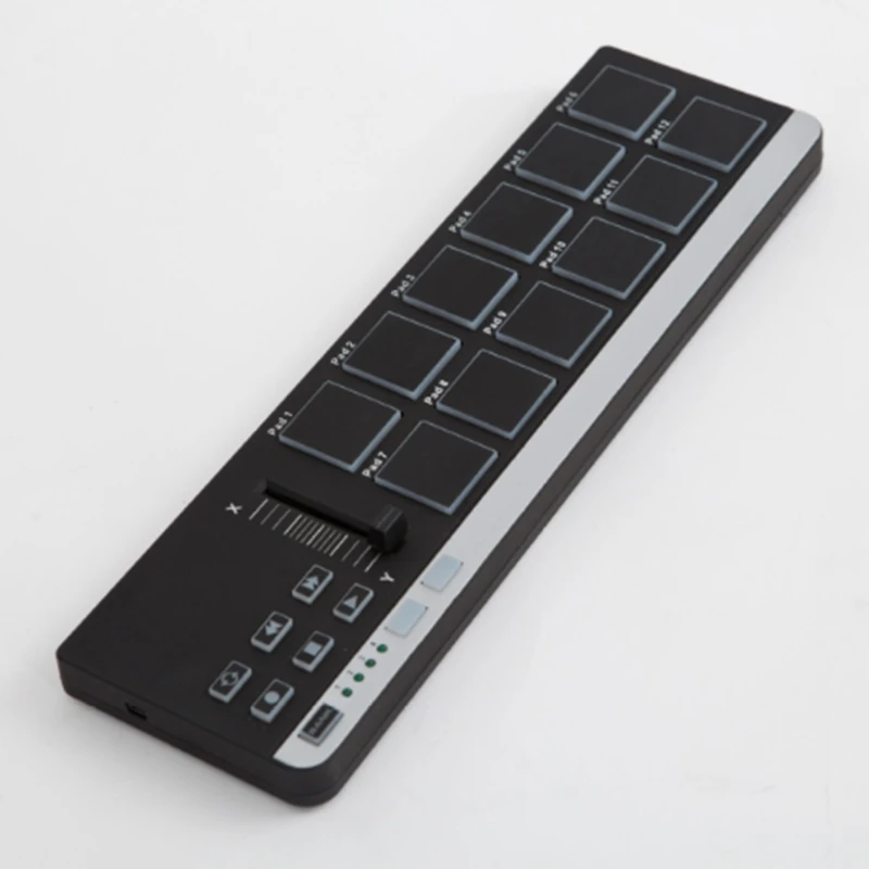 Барабанные колодки MIDI-контроллер портативный мини клавиатуры с USB-кабелем |