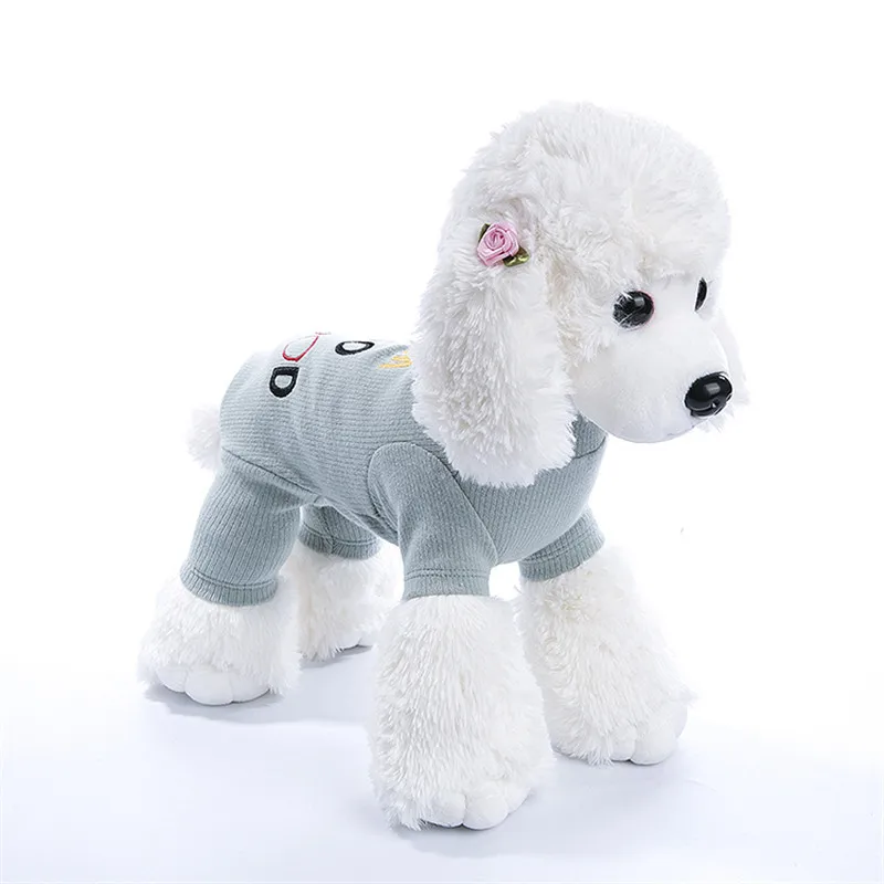 Теплые Комбинезоны для домашних животных собак Одежда Зима Щенок Кот Ангел