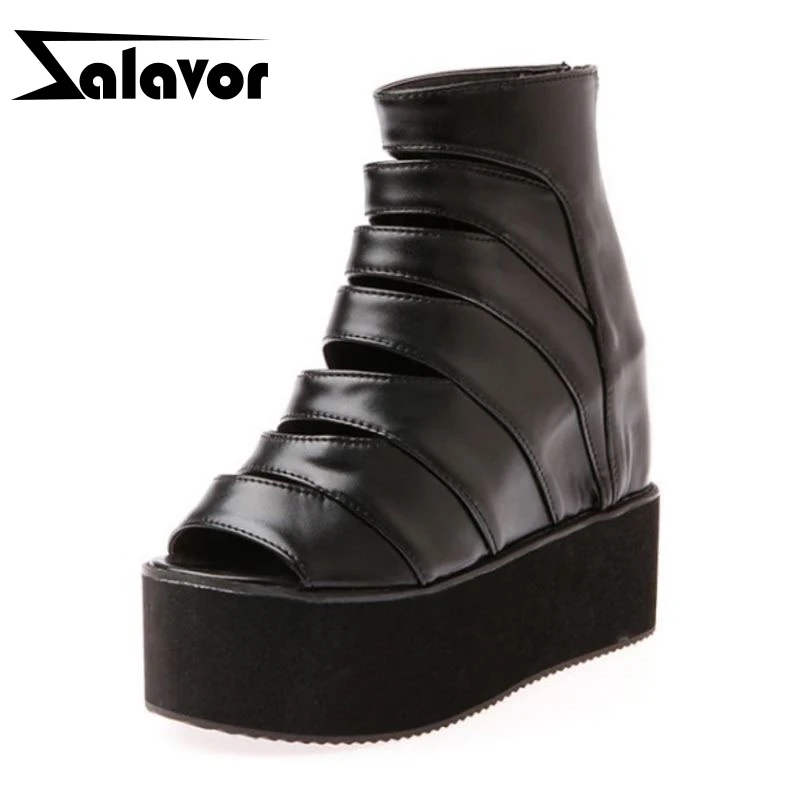 ZALAVOR/оптовая продажа Повседневная женская обувь на танкетке Открытые летние