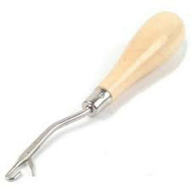 

1pcs Latch Hook Rug Kits DIY Latch Crochet Hook Wooden Handle Needle Puller Tool Mat Rug Craft Handmade Tools Accessories