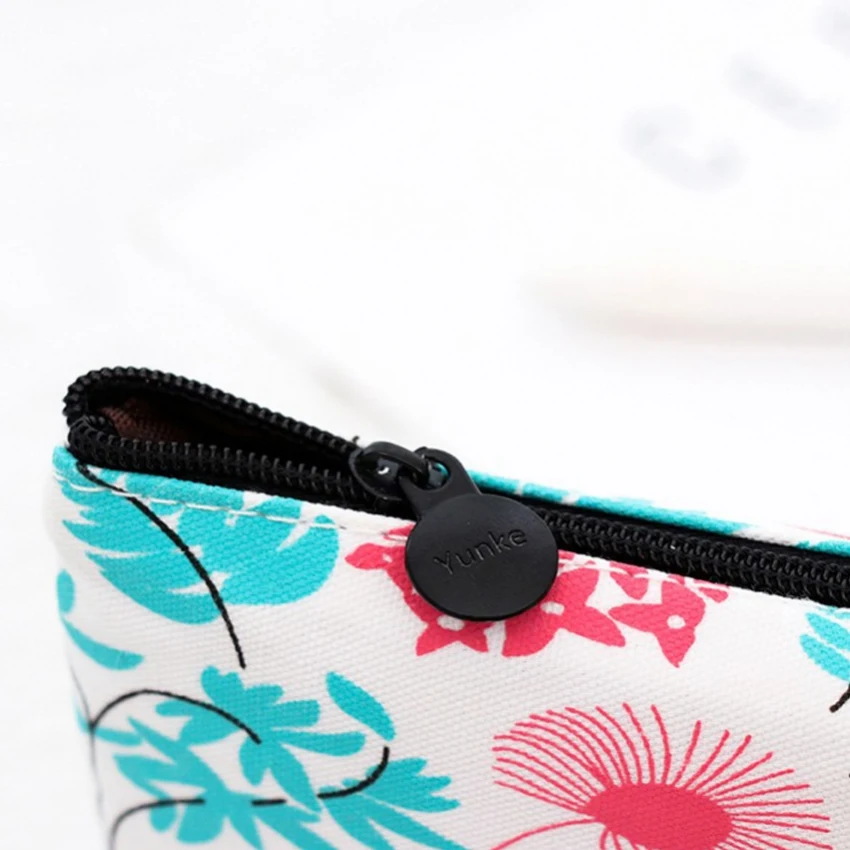 1 шт./лот красивый холщовый простой пенал с фламинго ананасом арбузом 3 шт.