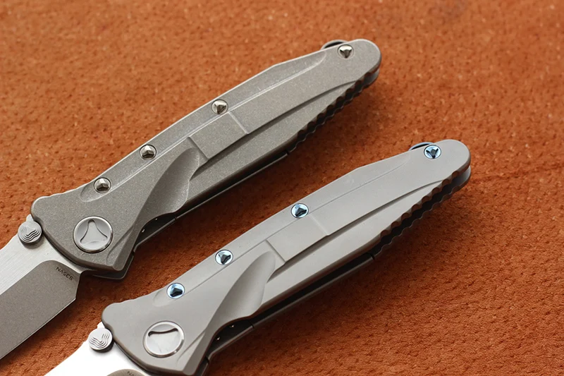 Kevin John Delta складной нож лезвие: S35VN Ручка: titanium Отдых Охота Выживание Карманный Кухня фруктовые ножи