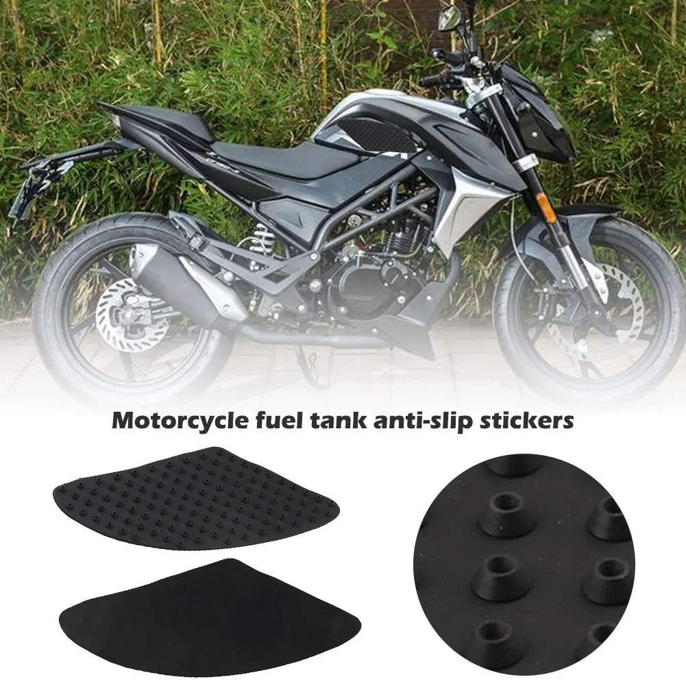

Tank Traction Pad Anti Slip AdhesiveSide Gas Knee Grip Traction Pads Protector Stickers Motorcycle Tank Knee Grip Protector