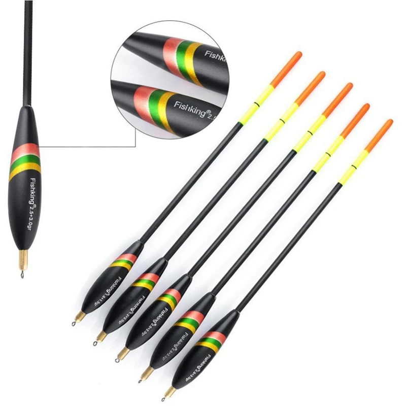 5 шт./лот смешанный размер поплавок пробка пихта вертикальный для ловли карпа