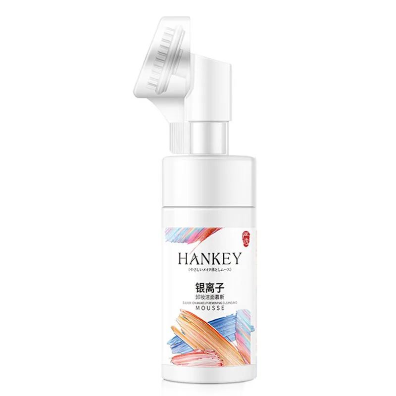 

Пена для умывания лица HANKEY отшелушивающая очистка, увлажнение пор, уход за кожей, щетка для мытья, очищение, уход за кожей