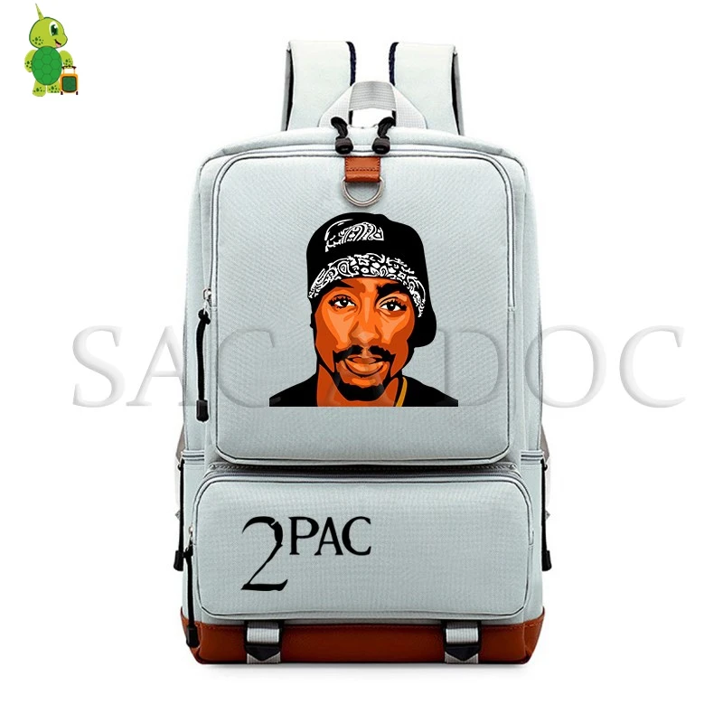14 Tupac 2Pac рюкзак для женщин и мужчин рюкзак для ноутбука школьная сумка для подростков повседневный рюкзак хип хоп Легенда дорожные сумки - Цвет: 14