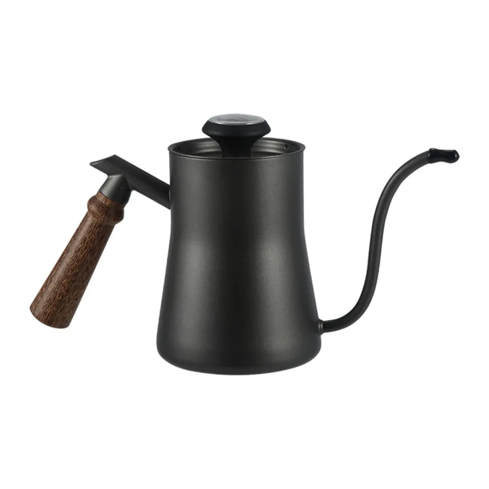 

1Pc 550ml Tea Kettle Teapot Stainless Steel Hand Punch Pot Practical Coffee Pot