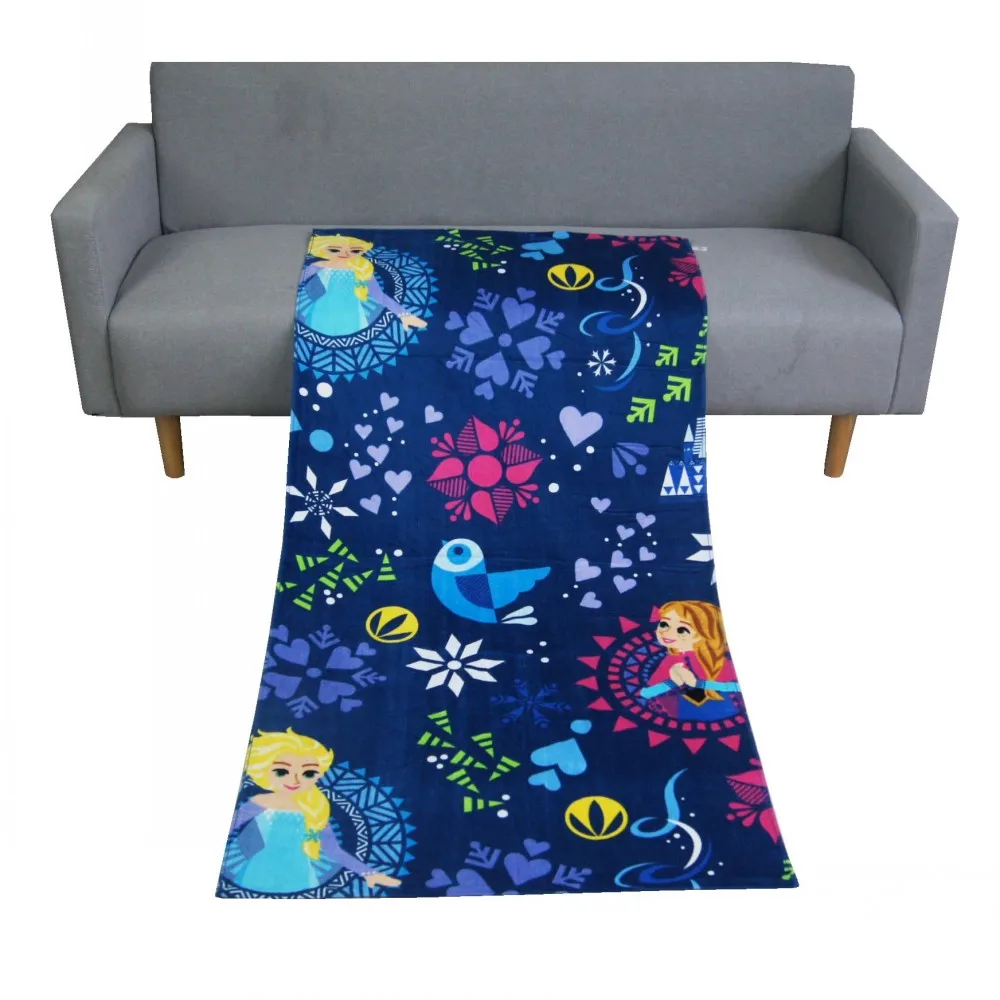 Disney мультфильм Микки Маус хлопок большая ванна/бассейн/пляжное полотенце для