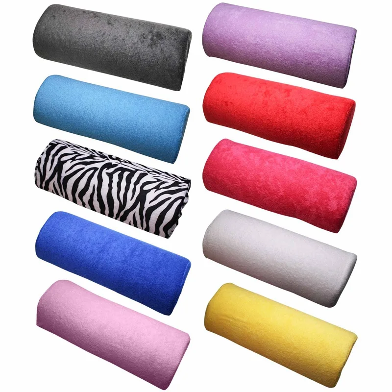 10 Цвета деликатная ручная ладоней Маникюрный Стол моющаяся Подушка держатель