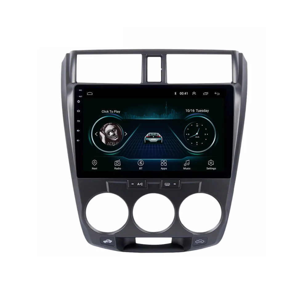 4G LTE Android 8 1 для HONDA CITY 2006 2007 2008 2009 2010 2011 2012 Мультимедиа Стерео DVD плеер навигация GPS