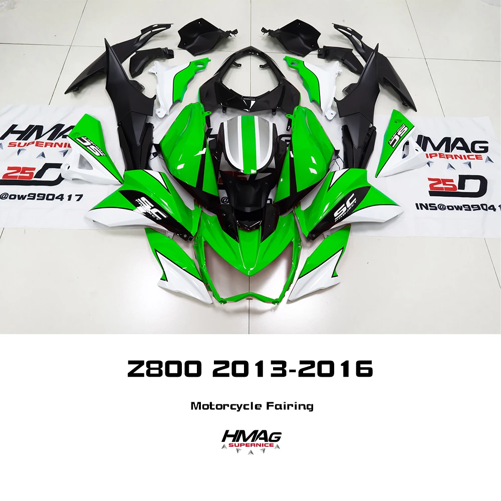 

For Kawasaki Z800 13 14 15 16 Injection Molding Motorcycle Fairing Shell Accessories SC Custom Style Racing Fairing