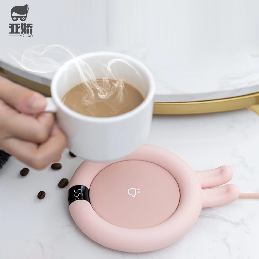 Умный автоматический подогреватель кофе YAJIAO для чашки 3 скорости контроль
