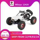 Автомобиль WLtoys XK 12429 1:12, Радиоуправляемый, краулер, 40 кмч, высокоскоростной, 2,4G, полноприводный электромобиль с фарами, Радиоуправляемый внедорожник, подарок для детей и взрослых