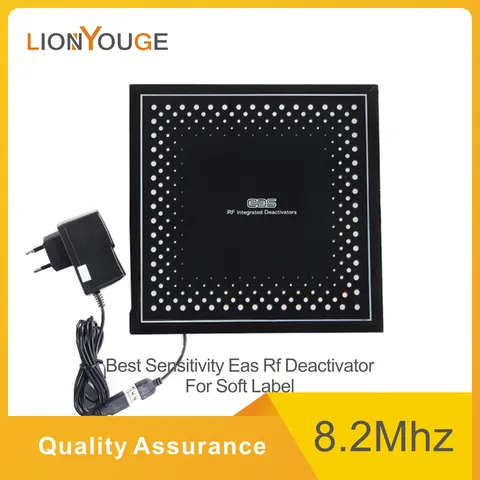 Декодер мягких этикеток Eas Rf, 8,2 МГц, Деактиватор штрих-кода Eas, аксессуары Eas - изображение