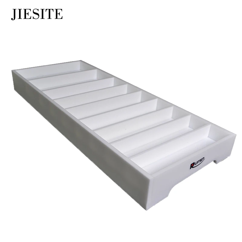 JIESITE толщиной Многофункциональный покерный лоток для чипсов белый чип/лоток