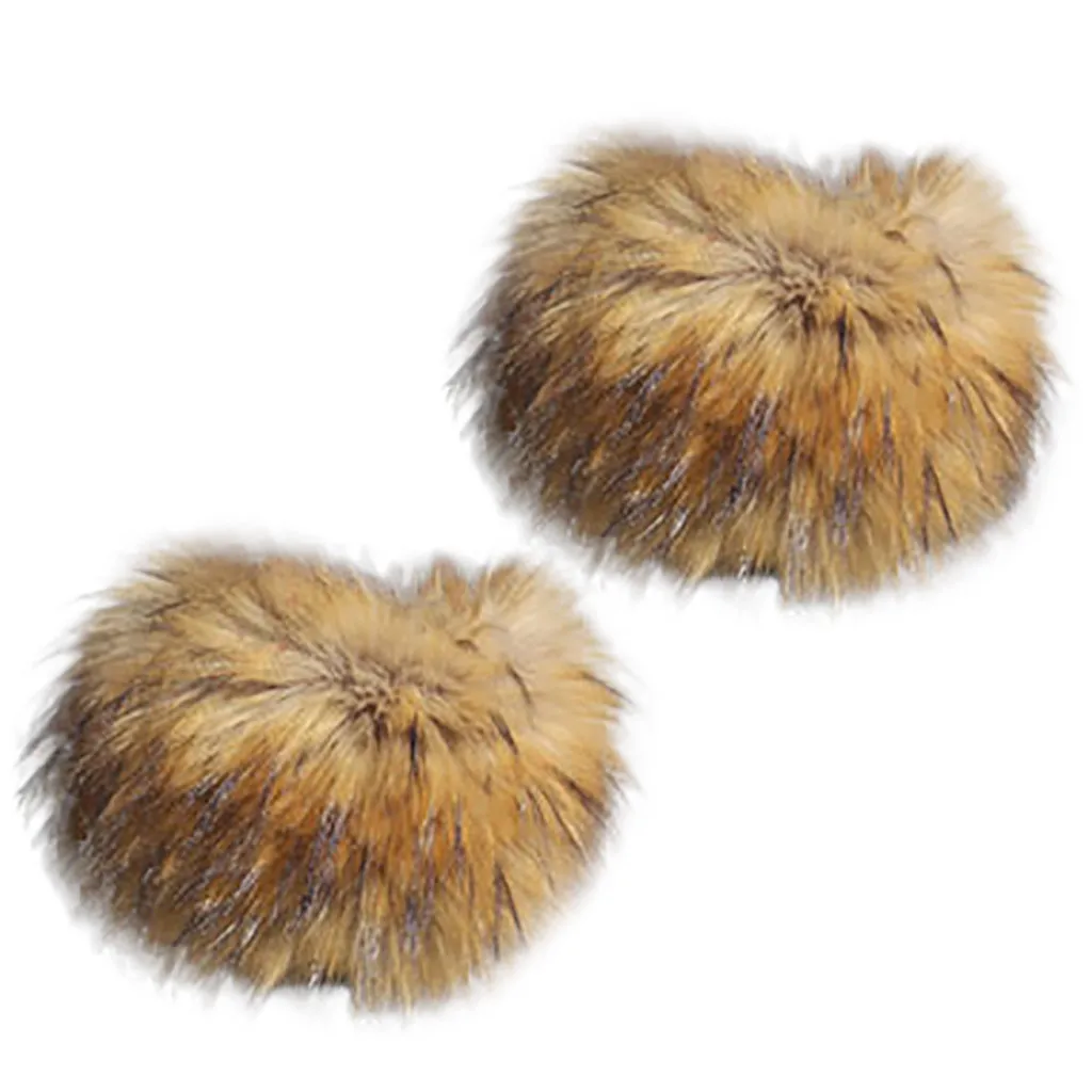 

Women Faux Fur Leg Warmers Fluffies Shaggy Boot Shoes Covers Ankle Sleeve Muffs Ladies Leg Ankle Warmer Accessories T4