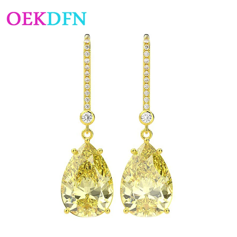 

Серьги женские из серебра 925 пробы, с бриллиантами