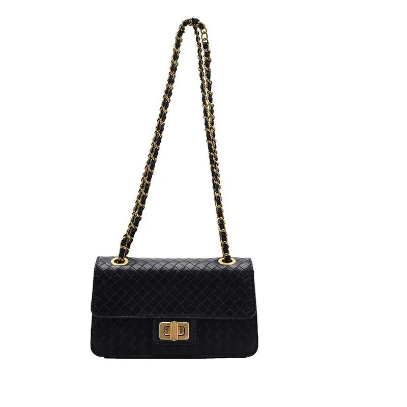 

Net red women's bag chain slung small bag women's 2021 autumn and winter fashion single shoulder small square bag generation