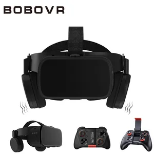 3D очки виртуальной реальности BOBO VR Z6, для смартфона, черный картон Google, гарнитура виртуальной реальности, стерео BOBOVR для Android 4,7-6,2'