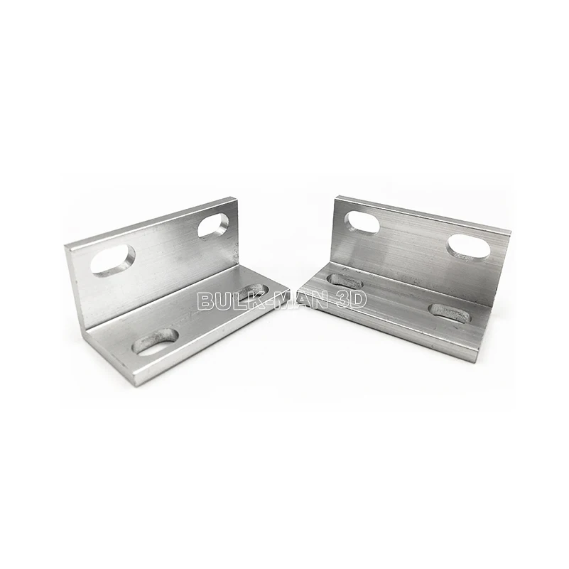 10 шт./лот Гладкий двойной Универсальный L образный кронштейн для 3D принтера