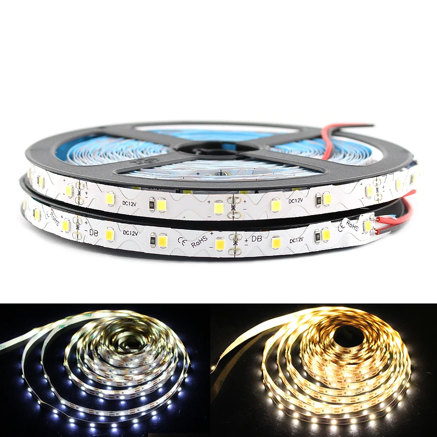 12 V S Форма Светодиодные ленты светильник лента 2835 гибкий светодиодный полосы