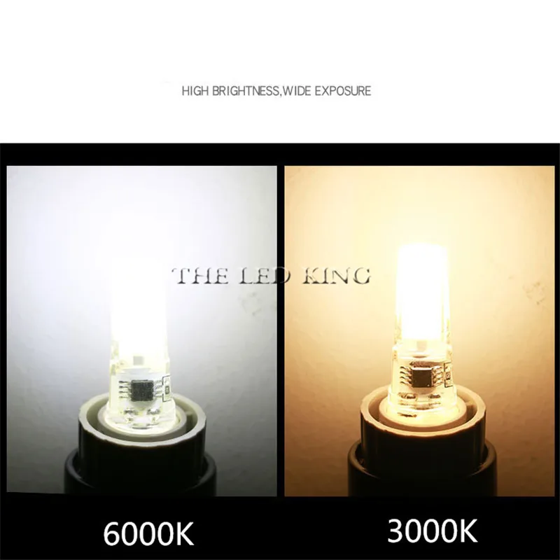 

G4 G9 E14 AC/DC 12V 220V 3 , 6 , 9 , 12 COB SMD