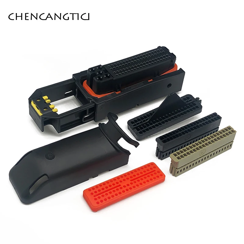 

1 set 81 Pin Amp Tyco Waterproof ECU Automotive Connector Car Wire Harness Electrical PCB Socket Female Plug 9-368290-1