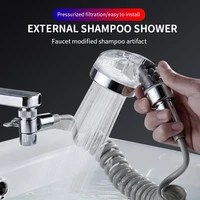 multifunction faucet shower head spray set washing hair sink connector handheld shower with hose for pet bathroom kitchen tools