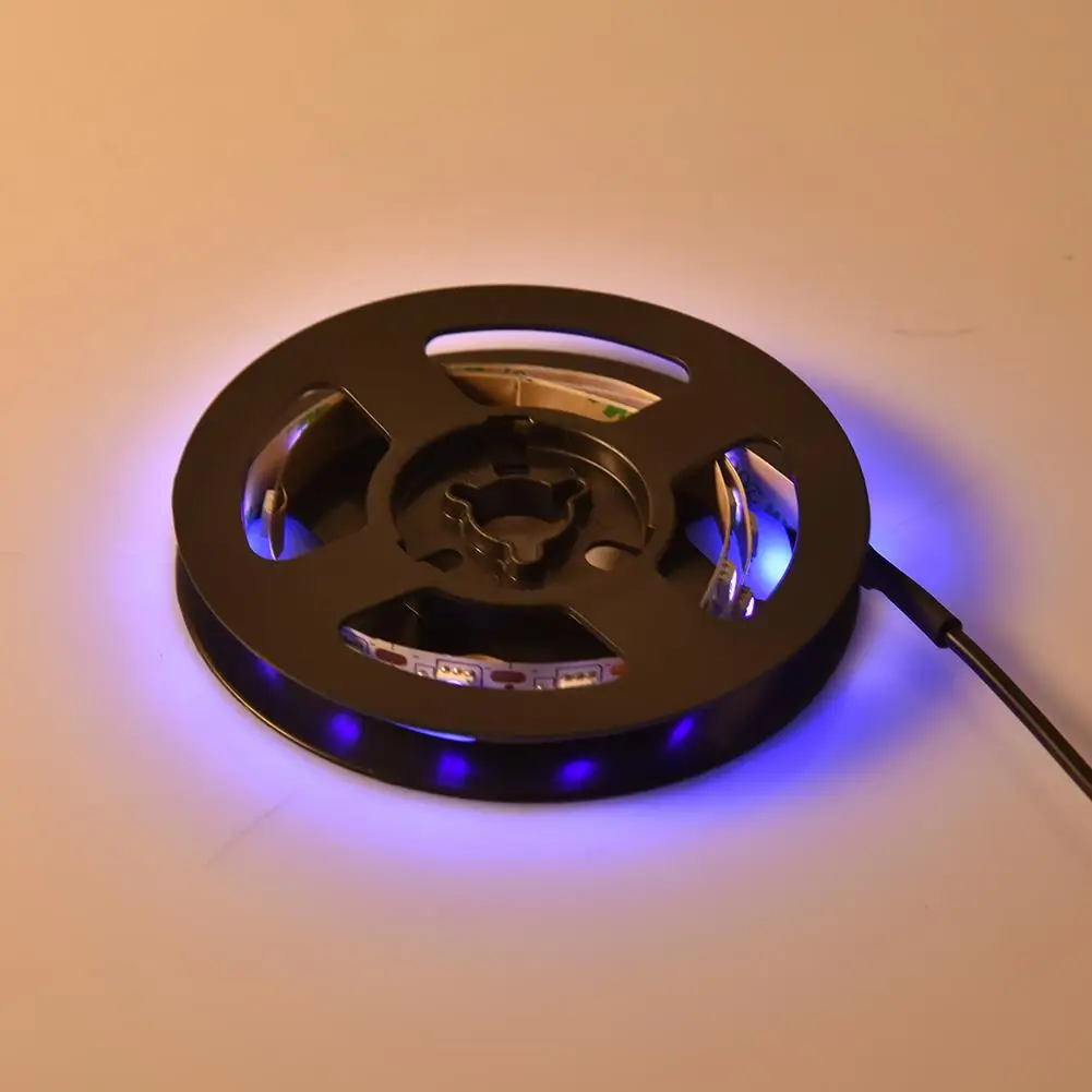 0 5 м/1 м светодиодный ультрафиолетовая лампа Гибкая USB питание УФ дезинфекционная