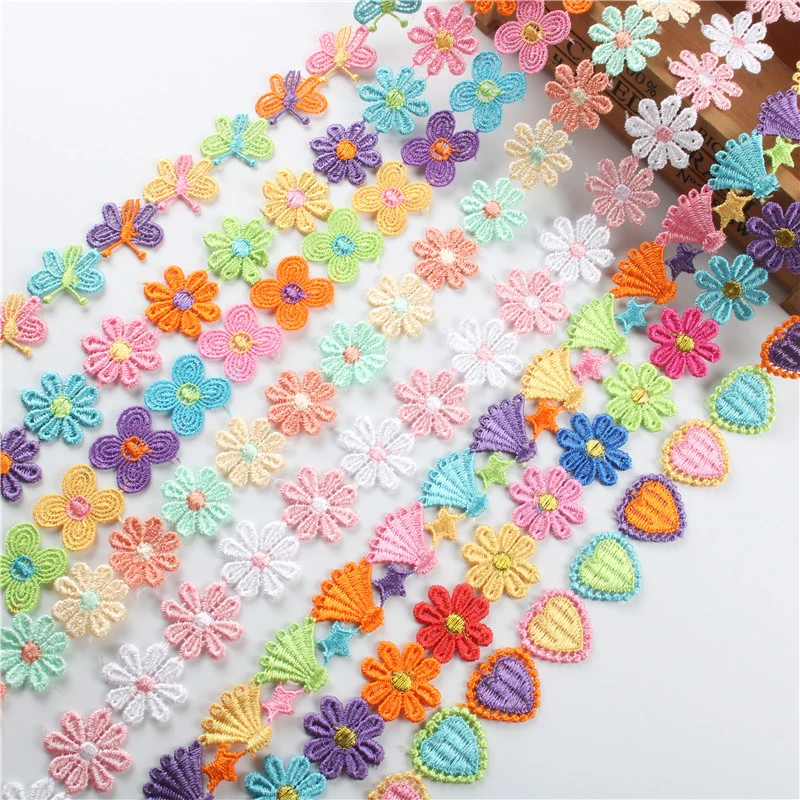 Кружевная отделочная ткань, 2 ярда/партия, ширина кружево, лента, тесьма мм, для рукоделия, вышивка, аксессуары для шитья, свадебное платье, африканская кружевная ткань