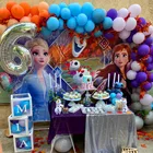 Фон для фотографий Холодное сердце, Эльза Анна, Снежная королева, день рождения, вечеринка, индивидуальный постер, портрет, фотография, Фотостудия