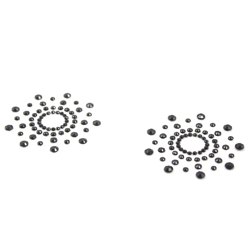 Клейкие наклейки для груди в форме цветка 1 пара|аксессуары нижнего белья| |