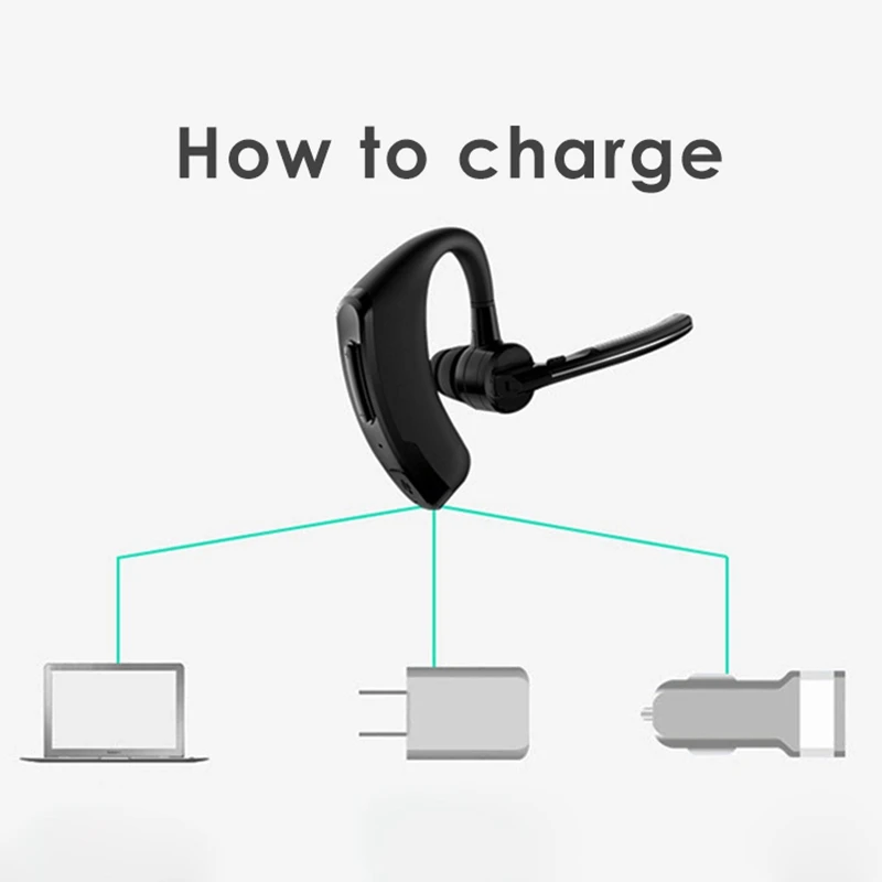 Новинка P8 бизнес Bluetooth гарнитура V9 передача с голосовым управлением Csr4.1