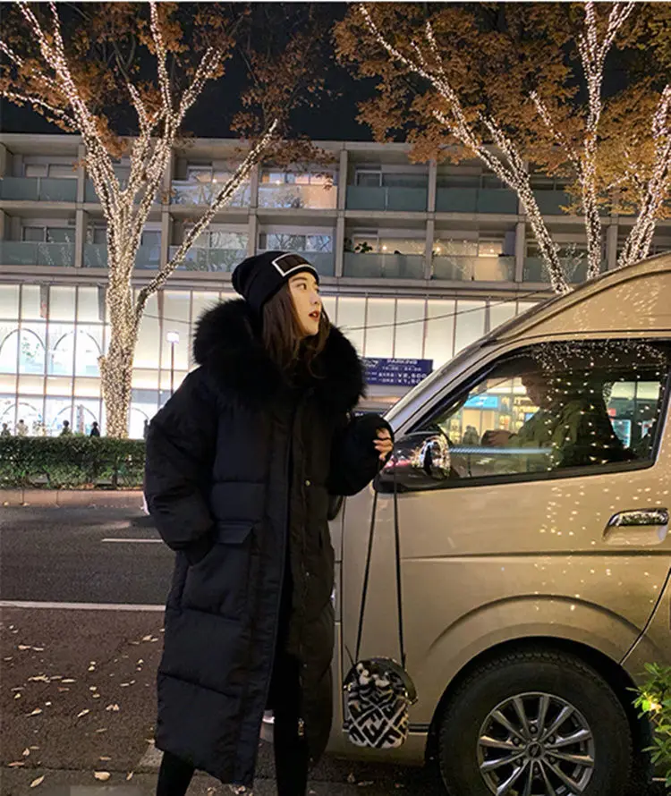 

winter parkas & Jacket 2020 New winter -30 degree women jacket Parkas hooded fur collar thick section warm winter women jackets