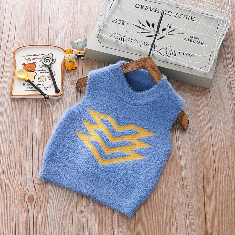 Осень-весна 2019 детские свитера милая трикотажная одежда для маленьких девочек