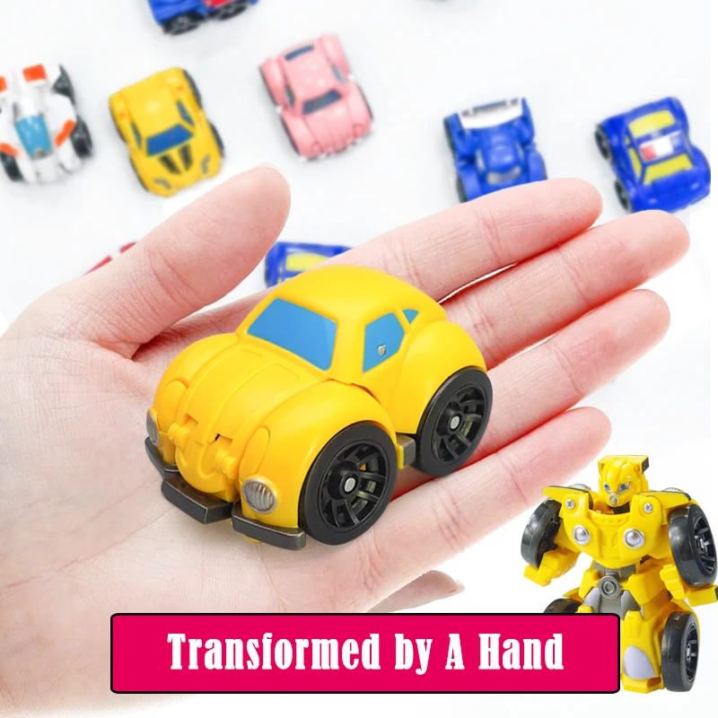 Детские игрушки для мальчиков трансформация робот автомобиль экшн Fgure мини