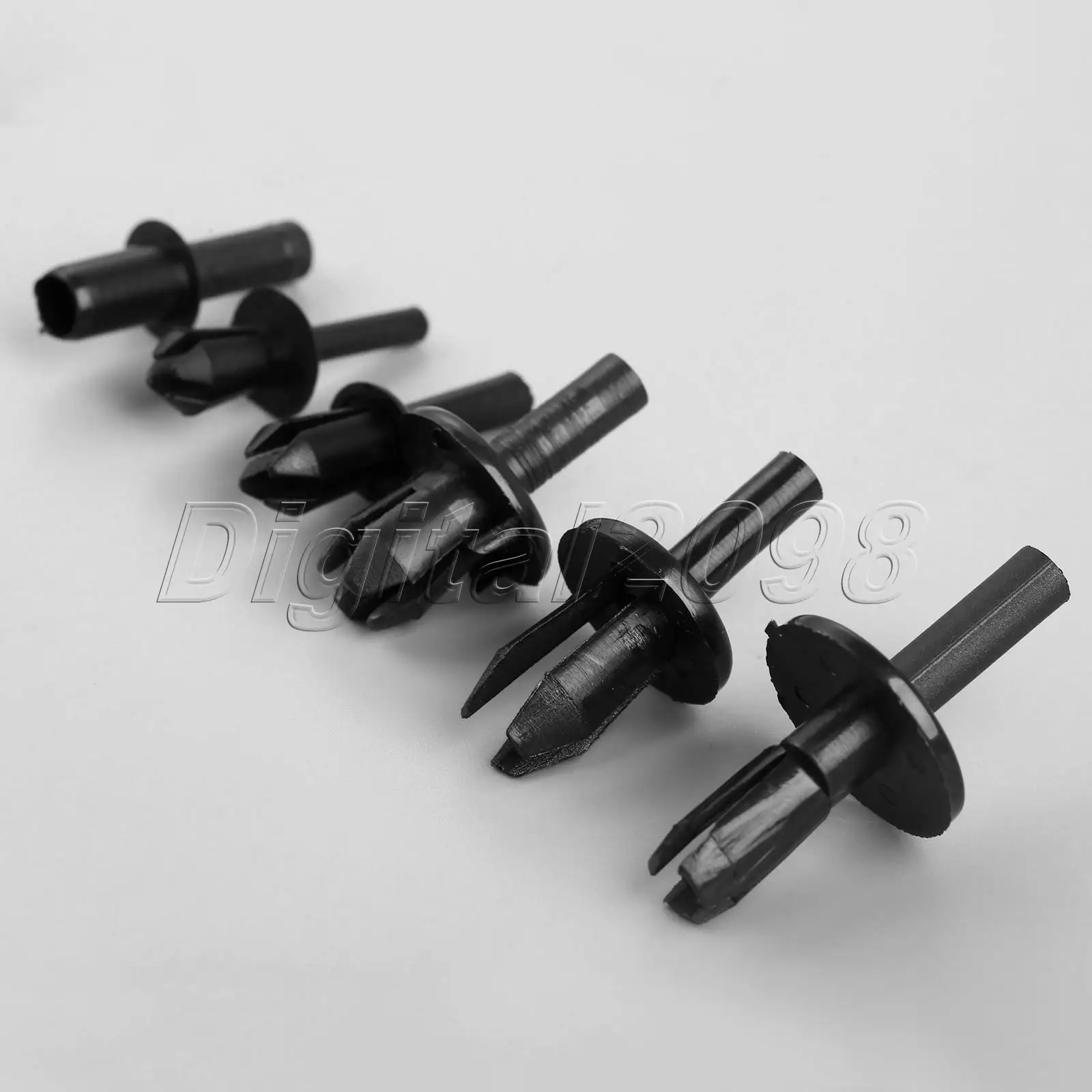 350Pc Fasteners Automotive Push Pin Rivet Trim Clip Body Interior Assortment Kit For Nissan Toyota Volvo BMW Benz Audi | Автомобили и