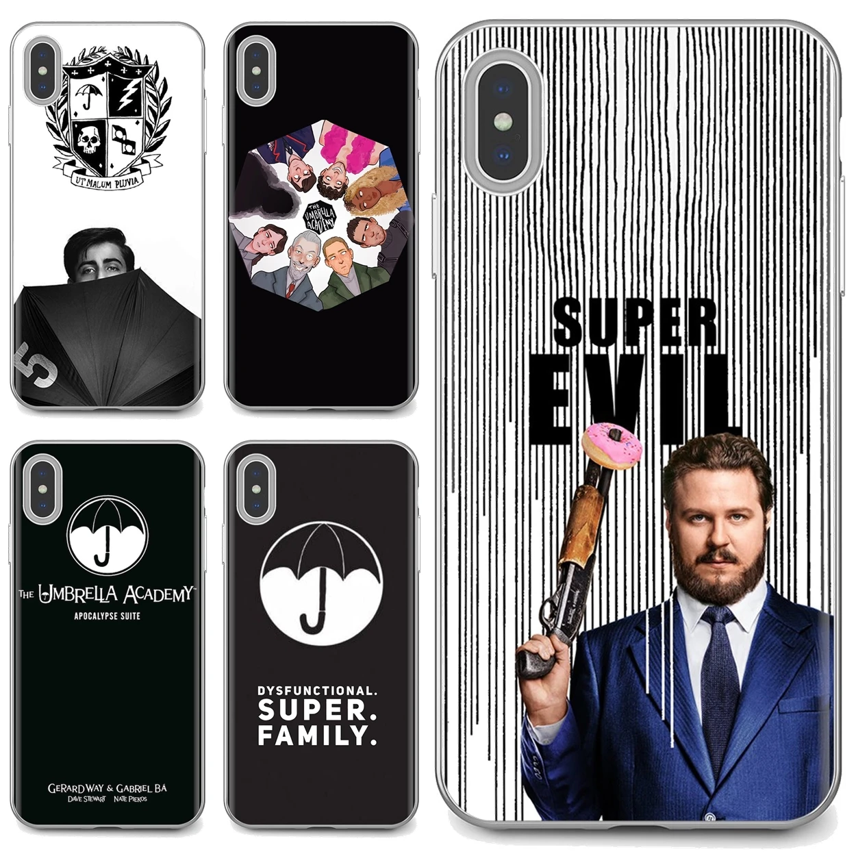 Силиконовый чехол для телефона Umbrella Academy iPod Touch iPhone 11 Pro 4 4S 5 5S SE 5C 6 6S 7 8 X XR XS Plus Max |