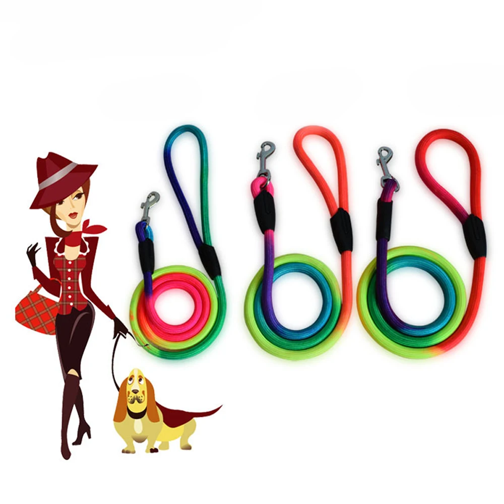 Регулируемый цветной нейлоновый поводок ошейник аксессуары для котят и кошек